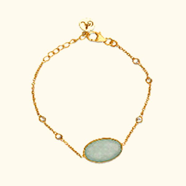 Aqua-Chalcedony-Bracelet